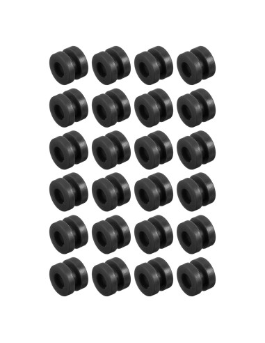 Bolas de Caucho Antivibración MECCANIXITY M3x4.6mm 24 Pcs