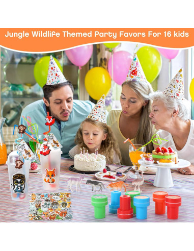 Conjunto de Fiesta Woodland 212 Piezas Poen Diversión