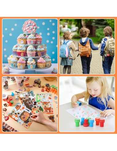 Conjunto de Fiesta Woodland 212 Piezas Poen Diversión