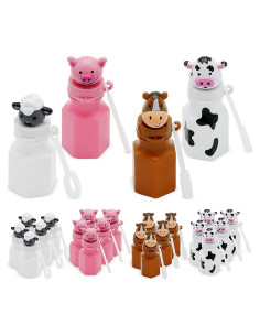 Burbujas de Animales de Granja 4E - Paquete de 24 - 7,62 cm