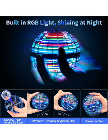 Bola Voladora PEKOIU TSM006B Azul - Juguete Interactivo