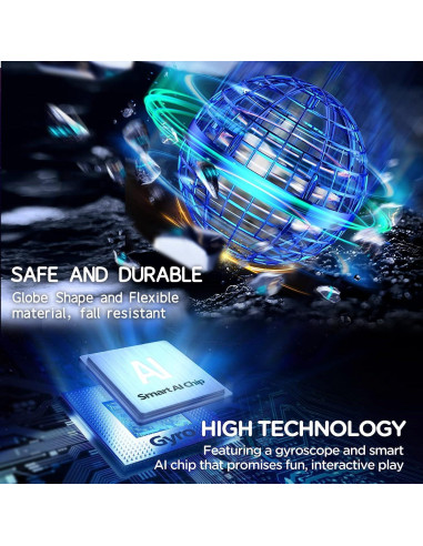 Bola Voladora PEKOIU TSM006B Azul - Juguete Interactivo