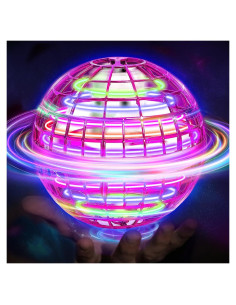 Bola Voladora PEKOIU Rosa, Drone Giratorio Flotante