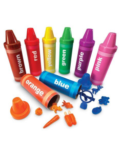 Crayones de Clasificación Arcoíris Learning Resources 56 Piezas