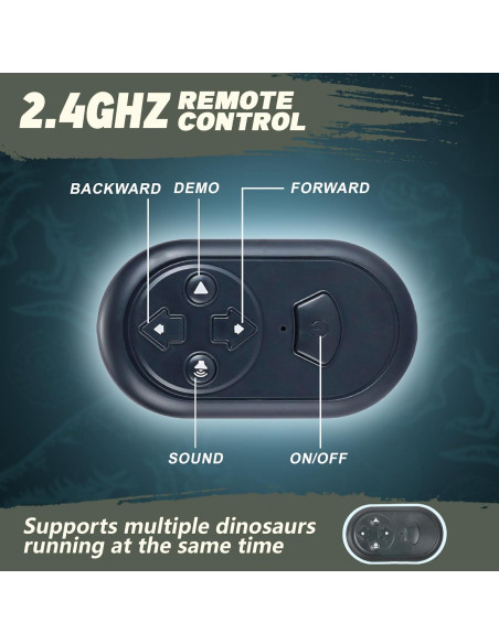 Dinosaurio Control Remoto SMILESSKIDDO 34.5 cm Velociraptor