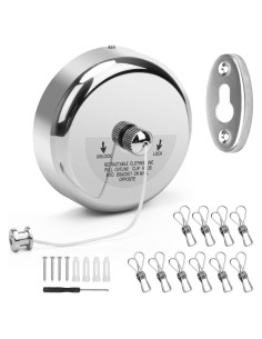 Cuerda de Ropa Retráctil Catcan 2.8m Acero Inoxidable 15kg