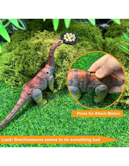 Juguetes de Dinosaurio EKU EASYKU 3 en 1 con Movimiento