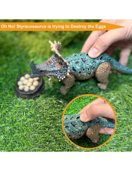 Juguetes de Dinosaurio EKU EASYKU 3 en 1 con Movimiento