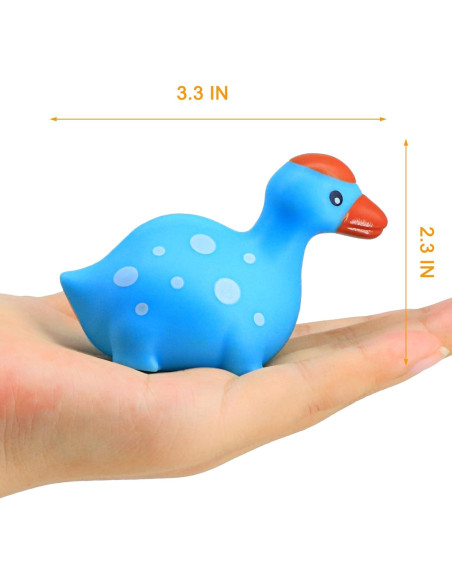 Juguetes de Baño VIBOYLAR Dinosaurios Iluminados 6 Piezas