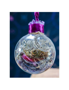 Bola de Bruja Morada Nosadi 10 cm Protección Energética