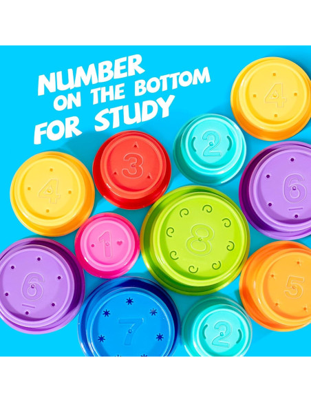 Juguetes de Baño Dinosaurio Hely Cancy 12 Piezas Sin Agujeros