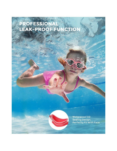 Gafas de natación OMID P2mini para niños, polarizadas y cómodas