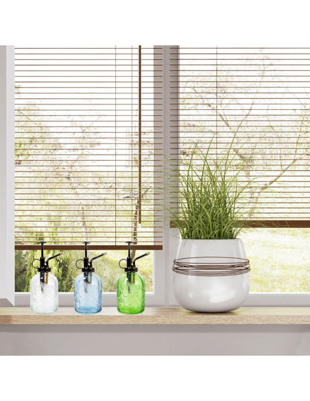 Botella de Spray para Plantas SDlumeiy 348.7 ml Vidrio Azul