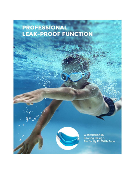 Gafas de natación OMID P2mini para niños, polarizadas y cómodas Gafas de natación OMID P2mini para niños, polarizadas y cómodas