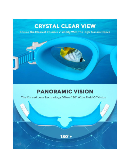 Gafas de natación OMID P2mini para niños, polarizadas y cómodas Gafas de natación OMID P2mini para niños, polarizadas y cómodas