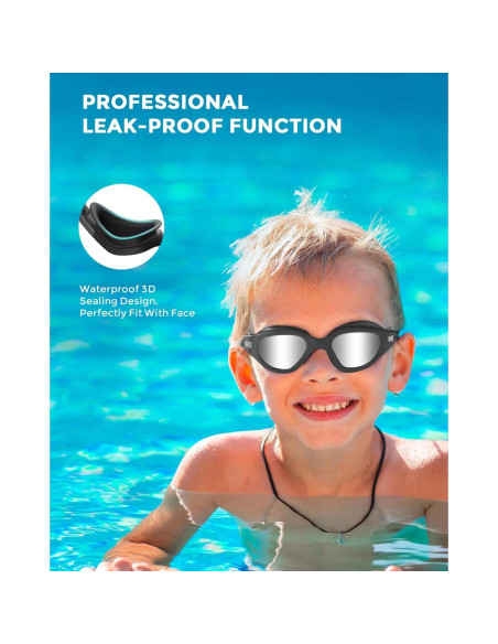 Gafas de natación OMID P2mini para niños, polarizadas y cómodas Gafas de natación OMID P2mini para niños, polarizadas y cómodas