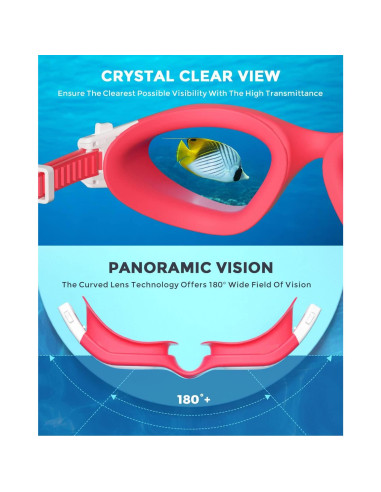 Gafas de natación OMID P2mini polarizadas para niños 6-14 años