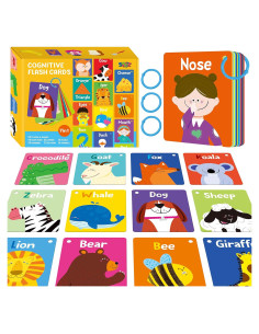 50 Tarjetas Cognitivas SpriteGru para Niños 4-18 Años