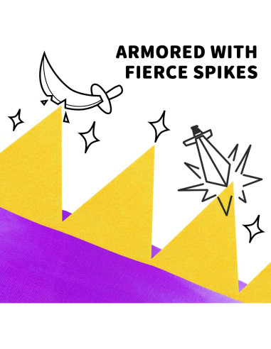 Disfraz de Dinosaurio iROLEWIN con Capa y Máscara para Niños