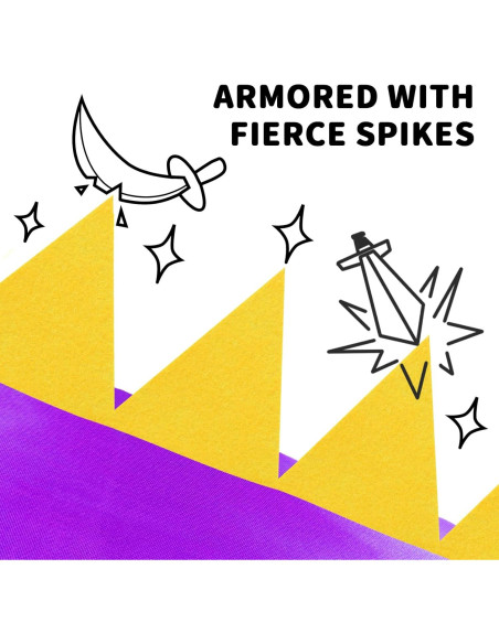 Disfraz de Dinosaurio iROLEWIN con Capa y Máscara para Niños