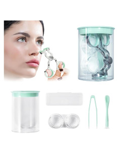 Herramienta para Lentes de Contacto MUNLIT - Pinzas y Estuche