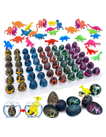 60 Rellenos de Pascua iGeeKid Huevos de Dinosaurio Mágicos