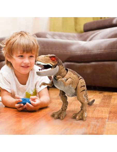 Dinosaurio T-Rex Control Remoto STEAM Life con Luz y Sonido