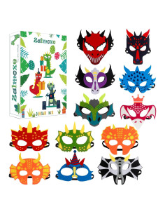 Máscaras de Fieltro Zalmoxe para Niños - Fiesta y Halloween