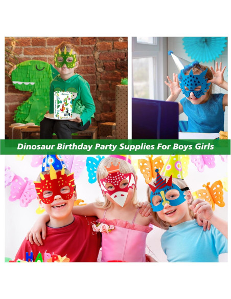 Máscaras de Fieltro Zalmoxe para Niños - Fiesta y Halloween