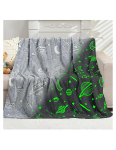 Manta Brillante Inhand Gris 127x152 cm para Niños