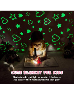 Manta Rosa Brillante Inhand 76x102 cm para Niñas 2