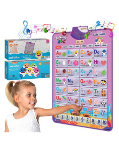 Alfombra Musical Pinkfong Baby Shark Rosa 60x45 cm