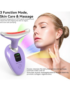 Masajeador Facial MIUTARMINI LED 7 Colores para Mujeres 2
