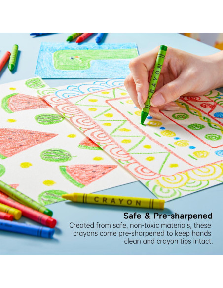 Conjunto de Crayones Shuttle Art 800 Crayones Multicolor