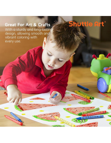 Conjunto de Crayones Shuttle Art 800 Crayones Multicolor