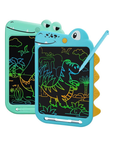 Tableta de Escritura LCD Fullware 10" Dinosaurio Colorido