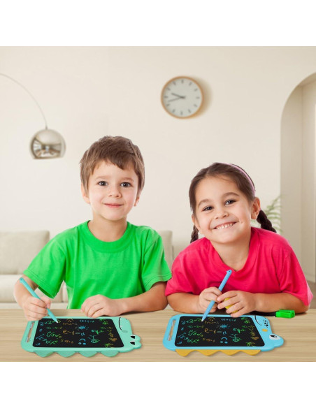 Tableta de Escritura LCD Fullware 10" Dinosaurio Colorido Tableta de Escritura LCD Fullware 10" Dinosaurio Colorido