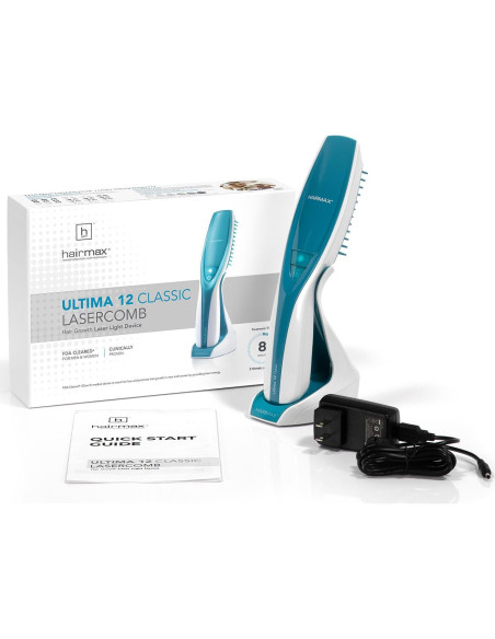 Hairmax Ultima 12 LaserComb - Tratamiento Capilar Inalámbrico
