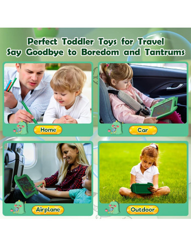 Tableta de Escritura LCD VISATOR 8.8" Verde para Niños