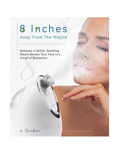 Vaporizador Facial Kingsmile 3 en 1 Compacto con Aromaterapia