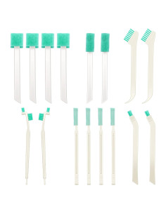 XINRUI 16 Cepillos de Limpieza para Grietas - Azul