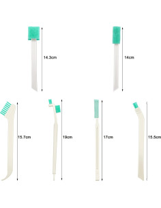 XINRUI 16 Cepillos de Limpieza para Grietas - Azul 2
