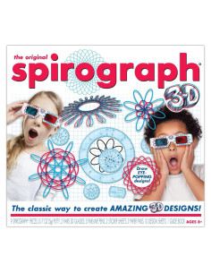Spirograph 3D - Kit de arte con gafas y bolígrafos