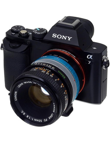 Adaptador Fotodiox Pro Canon FD/FL a Sony E-Mount 8.9cm