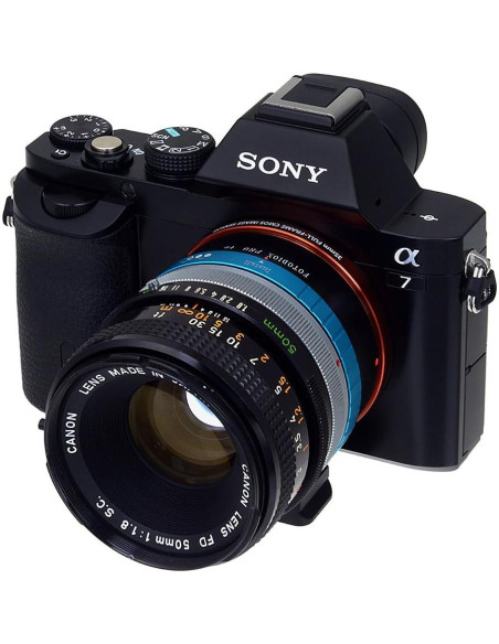 Adaptador Fotodiox Pro Canon FD/FL a Sony E-Mount 8.9cm