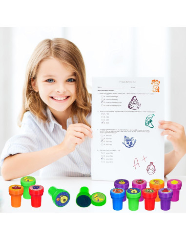 Sellos de Fiesta de Frutas Cinrobiye 24 Pcs Tutti Frutti