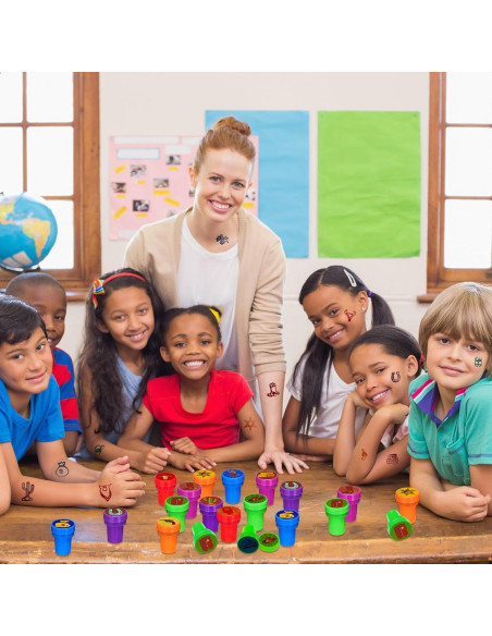 Sellos de Fiesta Vaquero 24 Pcs Cinrobiye para Niños