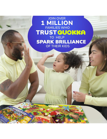 Puzzle Quokka 70 Piezas Insectos para Niños 4 a 8 Años Puzzle Quokka 70 Piezas Insectos para Niños 4 a 8 Años