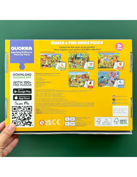 Puzzle Quokka 70 Piezas Insectos para Niños 4 a 8 Años Puzzle Quokka 70 Piezas Insectos para Niños 4 a 8 Años