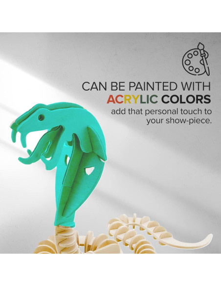 Rompecabezas 3D de Madera Manos Artesanales - 6 Animales